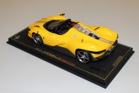 BBR Models  Ferrari # Ferrari Daytona SP3 - GIALLO MODENA / SILVER - Yellow Modena