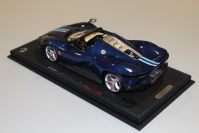 BBR Models  Ferrari Ferrari Daytona SP3 - BLU ABU DHABI - Abu Dhabi Blue