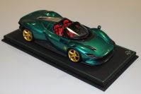 BBR Models  Ferrari Ferrari Daytona SP3 - GREEN JEWEL - Green Metallic