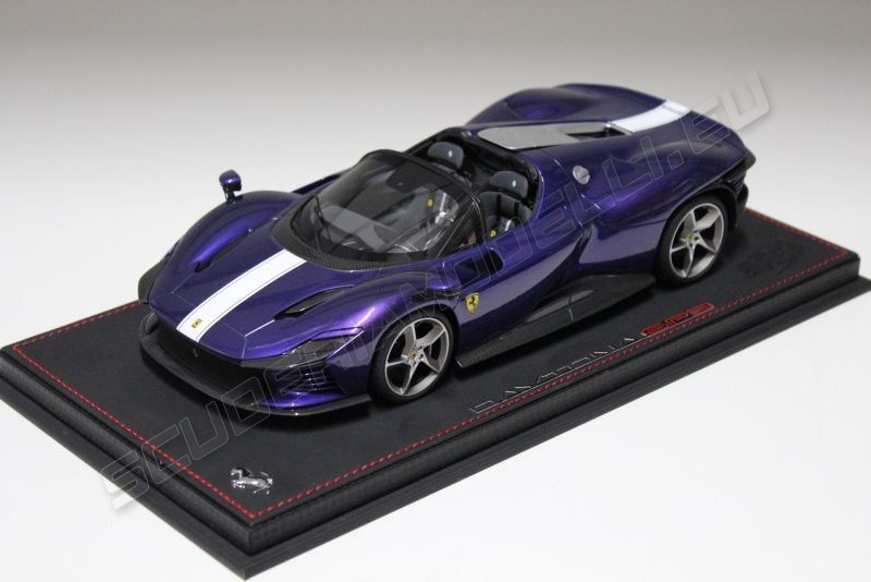 BBR Models Ferrari # Ferrari Daytona SP3 - VIOLA DINO - Red Matt