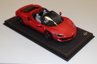 BBR Models  Ferrari Ferrari 296 GTS - ROSSO F1 SF75 - Red Matt