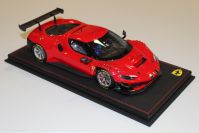 BBR Models  Ferrari Ferrari 296 GT3 - ROSSO CORSA - Rosso Corsa