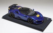 BBR Models  Ferrari Ferrari SF90 XX Stradale - BLUE TDF - Blue Tour de France