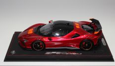 BBR Models  Ferrari Ferrari Ferrari SF90 XX Stradale - ROSSO FUOCO / ORAN Red Matt