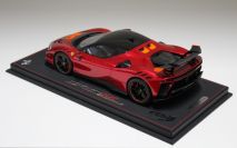 BBR Models  Ferrari Ferrari Ferrari SF90 XX Stradale - ROSSO FUOCO / ORAN Red Matt