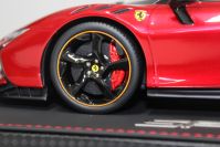 BBR Models  Ferrari Ferrari Ferrari SF90 XX Stradale - ROSSO FUOCO / ORAN Red Matt
