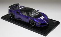 BBR Models  Ferrari #    Ferrari SF90 XX Stradale - VIOLET 21 - Violet Metallic