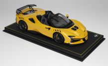 BBR Models  Ferrari Ferrari SF90 XX Spider - GIALLO MONTECARLO - - BLU C Red Matt