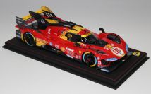 BBR Models  Ferrari #   Ferrari 499P WINNER 24h Le MAns 2024 #50 Red