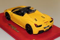 BBR Models 2011 Ferrari Ferrari 458 Spider - YELLOW MODENA - Yellow Modena