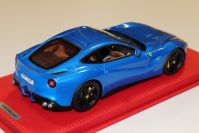 BBR Models 2012 Ferrari Ferrari F12 Berlinetta - BLUE CORSA METALLIC - Blue metallic