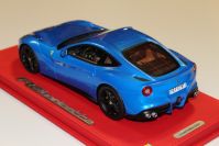 BBR Models 2012 Ferrari Ferrari F12 Berlinetta - BLUE CORSA METALLIC - Blue metallic