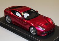 BBR Models  Ferrari Ferrari F12 Berlinetta - FUCHSIA METALLIC - - Red Matt