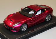 BBR Models  Ferrari Ferrari F12 Berlinetta - FUCHSIA METALLIC - - Red Matt