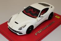 BBR Models 2012 Ferrari Ferrari F12 Berlinetta - AVUS WHITE - White Avus