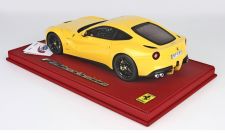 BBR Models 2012 Ferrari Ferrari F12 Berlinetta - YELLOW Yellow