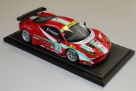 BBR Models  Ferrari Ferrari 458 GT2 Winner 24h Le Mans 2012 AF Corse #51 Red / White / Green