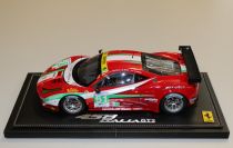 BBR Models  Ferrari Ferrari 458 GT2 Winner 24h Le Mans 2012 AF Corse #51 Red / White / Green