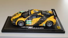 BBR Models  Ferrari Ferrari 458 GT2 GTE PRO - 24H Le Mans 2012 #66 Yellow / Black