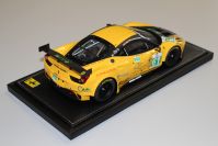 BBR Models  Ferrari Ferrari 458 GT2 GTE PRO ELMS 2012 #61 Yellow / Black