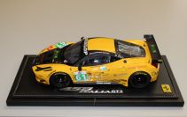 BBR Models  Ferrari Ferrari 458 GT2 GTE PRO ELMS 2012 #61 Yellow / Black