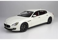 BBR Models 2012 Maserati Maserati Quattroporte - MOONSTONE - WHITE - White