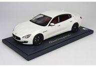 BBR Models 2012 Maserati Maserati Quattroporte - MOONSTONE - WHITE - White