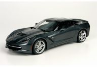 BBR Models 2013 Corvette Corvette Stingray C7 - CYBER GRAY / CARBON - Cyber Gray Metal