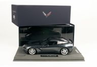 BBR Models 2013 Corvette Corvette Stingray C7 - CYBER GRAY / CARBON - Cyber Gray Metal