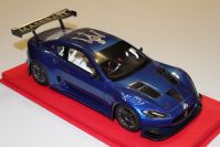 BBR Models 2012 Maserati Maserati MC3 - GT3 - BLUE METALLIC - Blue metallic