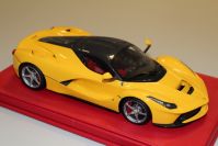 BBR Models  Ferrari Ferrari LaFerrari - YELLOW / CARBON ROOF - Yellow / Carbon