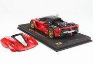 BBR Models 2012 Ferrari Ferrari LaFerrari OPEN - RED / CARBON - Red / Carbon Roof