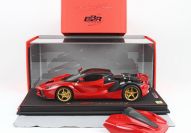 BBR Models 2012 Ferrari Ferrari LaFerrari OPEN - RED / CARBON - Red / Carbon Roof