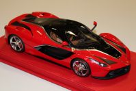 BBR Models 2014 Ferrari Ferrari LaFerrari - RED / BLACK / CHROME - Red / Black