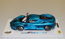 BBR Models  Ferrari Ferrari LaFerrari - EMPEROR BLUE / TITANIUM Red Matt