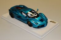 BBR Models  Ferrari Ferrari LaFerrari - EMPEROR BLUE / BLACK Red Matt