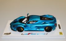 BBR Models  Ferrari Ferrari LaFerrari - EMPEROR BLUE / BLACK Red Matt