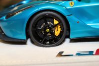 BBR Models  Ferrari Ferrari LaFerrari - EMPEROR BLUE / BLACK Red Matt