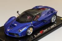 BBR Models  Ferrari Ferrari LaFerrari  - METALLIC BLUE - Blue metallic