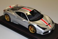 BBR Models 2013 Ferrari Ferrari 458 Speciale - SILVER NÜRBURGRING - Silver