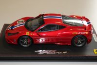 BBR Models  Ferrari Ferrari 458 Speciale - CORSO PILOTI #1 - 00/20 - Red Metallic