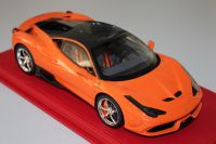 BBR Models 2013 Ferrari Ferrari 458 Speciale - ORANGE / CARBON ROOF - Orange / Carbon Fibre