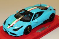 BBR Models  Ferrari Ferrari 458 Speciale - BABY BLUE / ITALIA - Baby Blue