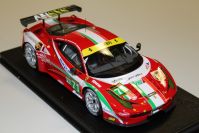 BBR Models 2013 Ferrari Ferrari 458 ITALIA GT2 - 24h Le Mans 2013 #71 Red