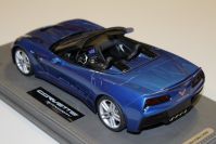 BBR Models 2014 Corvette Corvette Stingray Convertible - LAGUNA BLUE - Blue metallic