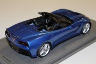 BBR Models 2014 Corvette Corvette Stingray Convertible - LAGUNA BLUE - Blue metallic