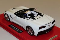 BBR Models 2014 Corvette Corvette Stingray Convertible - WHITE  - White