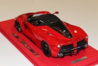 BBR Models 2013 Ferrari Ferrari LaFerrari - RED / CARBON - LUXURY 08- Red / Carbon Roof