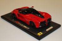 BBR Models  Ferrari Ferrari LaFerrari - ROSSO CORSA / BLACK - Red / Black