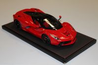 BBR Models  Ferrari Ferrari LaFerrari - ROSSO CORSA / BLACK - Red / Black